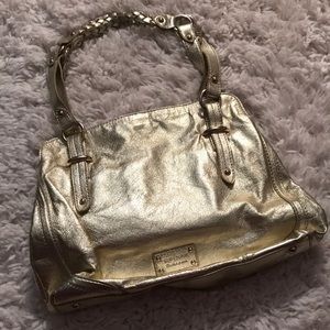 The Sak gold purse